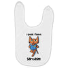sarcasm Baby Bibs