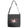 August Peeking Out Baby Girl Adjustable Strap Totes