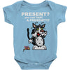 anxious cat Baby Bodysuit