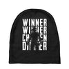 winner winner chicken dinner 3 Baby Beanies