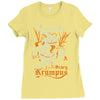 scary krampus Ladies Fitted T-Shirt