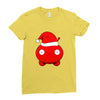 mooncake christmas santa parody Ladies Fitted T-Shirt