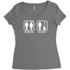 problem solved guitar Women's Triblend Scoop T-shirt