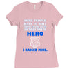 police officers dad Ladies Fitted T-Shirt
