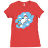 unicorn magic Ladies Fitted T-Shirt