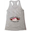March Peeking Out Baby Girl Racerback Tank
