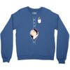 Peek a Boo with Pocket Baby Girl Crewneck Sweatshirt