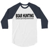 boar hunting tex 3/4 Sleeve Shirt