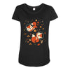 space fox Maternity Scoop Neck T-shirt