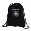 You are Here Drawstring Bags
