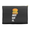 just eat it burger lover Accessory Pouches