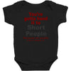hand it to short people Baby Bodysuit