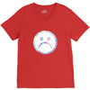 halographic sad boys V-Neck Tee