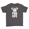 pug life dog tee new Youth Tee