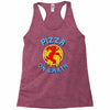pizza on earth Racerback Tank