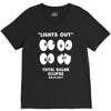 Lights Out, Total Solar Eclipse 08.21.2017 V-Neck Tee