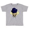 thug skull. Toddler T-shirt