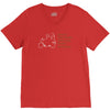 couple biker V-Neck Tee