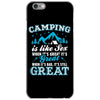 Camping Is Like Sex iPhone 6/6s Case