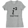 keepin' it real t shirt s m l xl 2xl 3xl funny math calculus pi nerdy Ladies Fitted T-Shirt