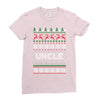ugly christmas uncle Ladies Fitted T-Shirt