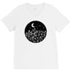 geometric sky V-Neck Tee