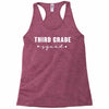 third grade squad Racerback Tank