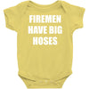 firemen have big hoses Baby Onesie