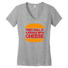 royale with cheese Women's V-Neck T-Shirt