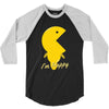 i'm happy 3/4 Sleeve Shirt