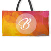 letter B initial Weekender Totes