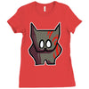 mabari chibi Ladies Fitted T-Shirt