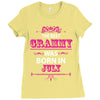 The Best Grammy Was Born In July Ladies Fitted T-Shirt