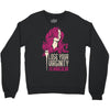 hair stylist virginity Crewneck Sweatshirt