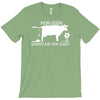 vegetarier mein essen schei&szlig;t T-Shirt