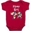 mama bear floral Baby Bodysuit