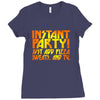 instant party girls Ladies Fitted T-Shirt