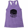royale with cheese Racerback Tank