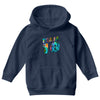 team 10 colorful Youth Hoodie