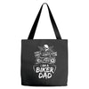 You Cant Scare Me I am Biker Dad Tote Bags