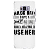 back off i have a crazy mimi and i'm not afraid to user her Samsung Galaxy S8 Plus