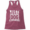 Just One More Dog I Promise Racerback Tank