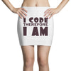 i code therefore i am Mini Skirts