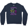 sometimes you have to throw on the hat! Crewneck Sweatshirt