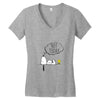 Not Today Snoopy Women's V-Neck T-Shirt