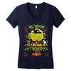 My Broom Broke So I Became An Astronomer Women's V-Neck T-Shirt