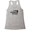 the hidden face Racerback Tank