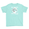 my pointer rides shotgun Youth Tee
