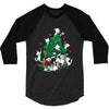 cat tree 3/4 Sleeve Shirt