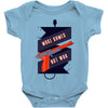 make games not war Baby Onesie